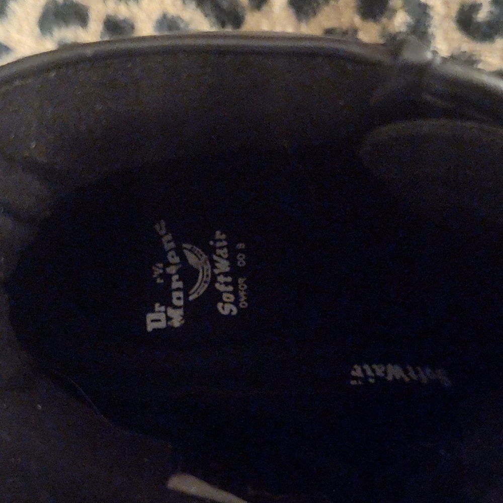 Dr. Martens Shiny Black Lace-Up Boots - Picture 4 of 6